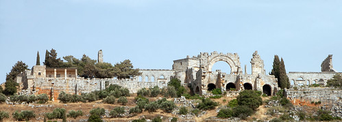 syria monasteryofstsimeon deirsemaan qalaatsimaan fortressofsimeon byzantine stsimeon churchofstsimeonstylites stylite