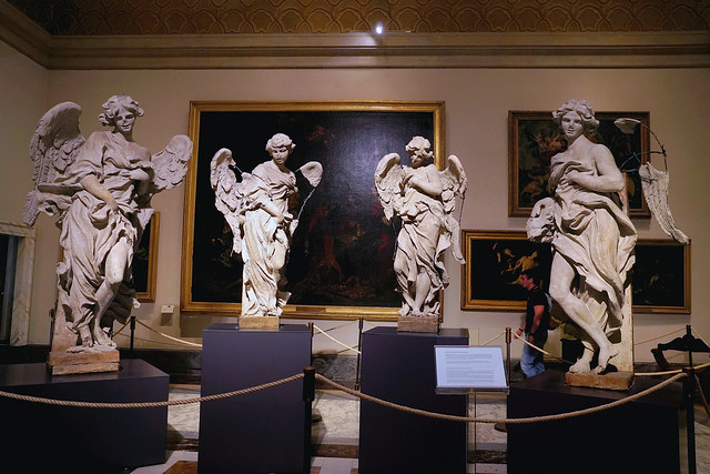 Plaster Models of Angel Statues ...
