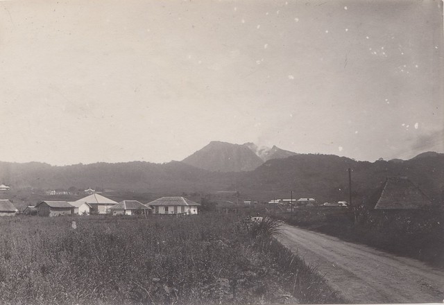 Berastagi - View towards Mount Sibayak