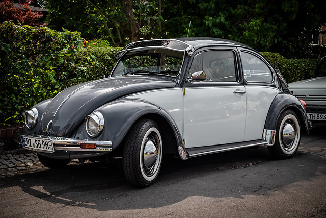 a wonderful classic VW Beetle