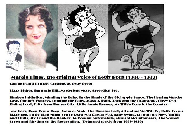 Margie Hines the Original Betty Boop