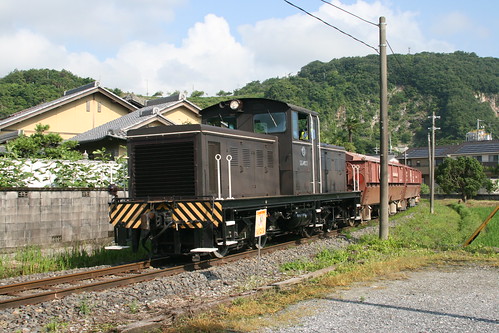 Seino Railway DD40 series between Mino-Akasaka.Sta and Otomezaka.Sta, Ogaki, Gifu, Japan /July 19, 2020