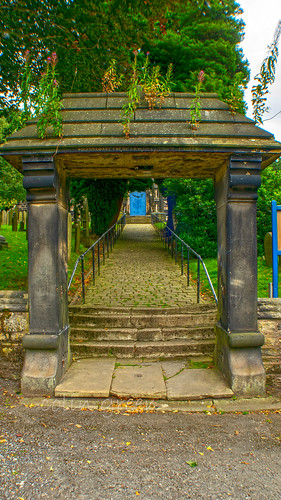 Lych Gate at St Peter's Church, Walsden