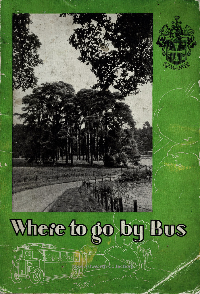 Wolverhampton Corporation Transport guide book, 1948 edition - front cover