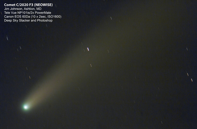 C2020 F3 NEOWISE 2020-07-19 0224 UTC