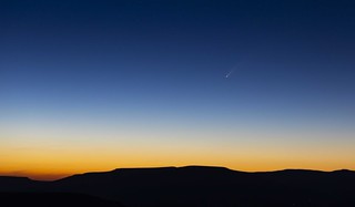 Sunset and Neowise