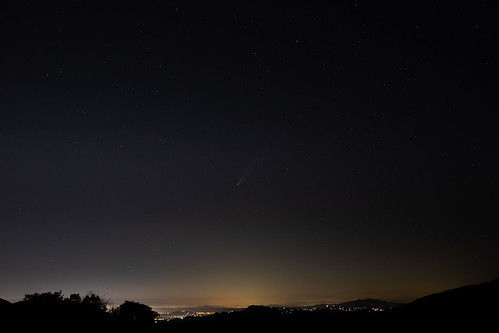 neowise comet jamul california unitedstatesofamerica