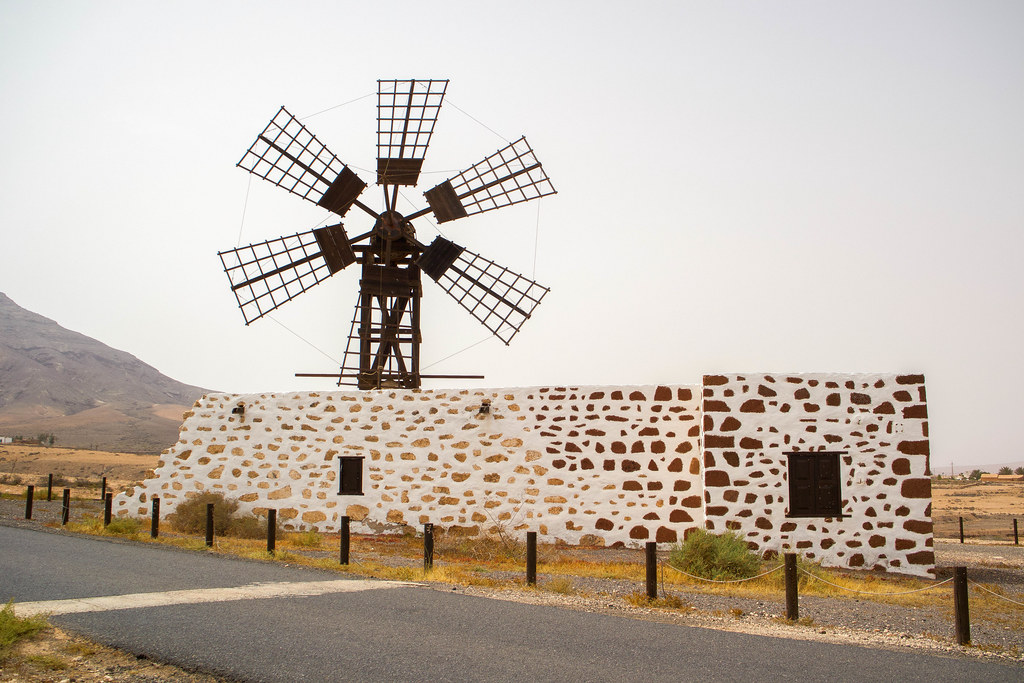 Molina de Tefía en Fuerteventura Molina de Tefía en Fuerteventura
