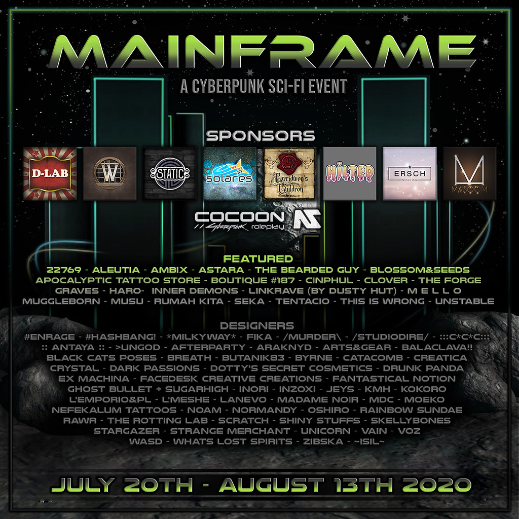 Mainframe Event – Now OPEN!