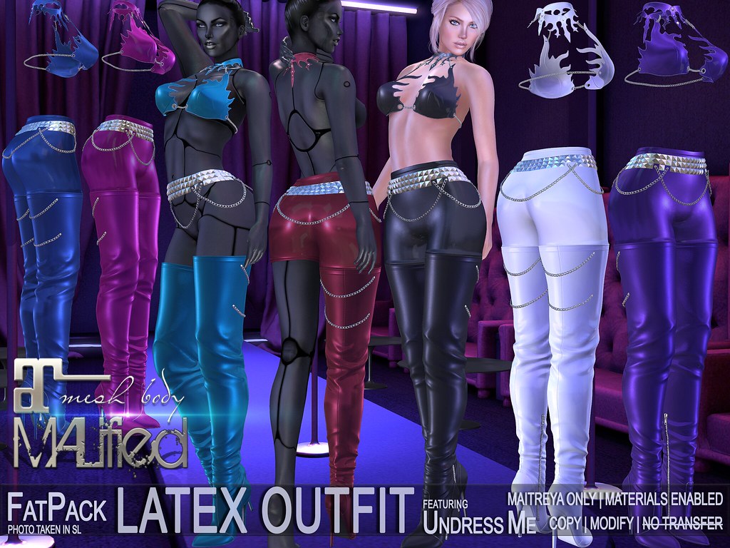 MALified – Undress-Me Latex Outfits – FatPack