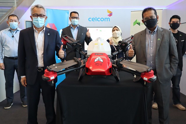 Celcom &Amp; Aerodyne Bekerjasama Terokai Pembangunan Teknologi Dron