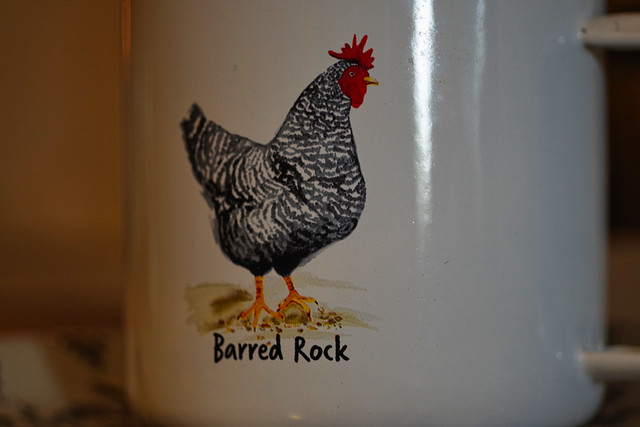 barred rock mug