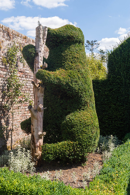 Bear topiary