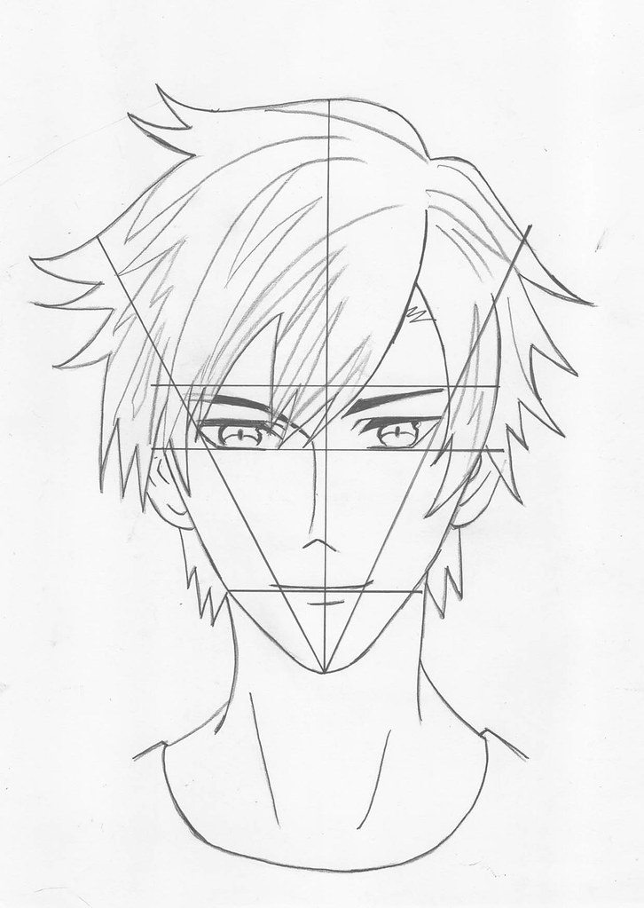 How To Draw a Anime Boy Face Step by Step | Learn How To Dra… | Flickr