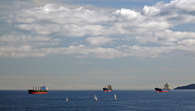Tankers Falmouth Bay