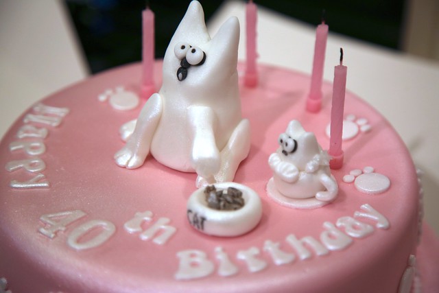 'Simon's Cat' Birthday Cake
