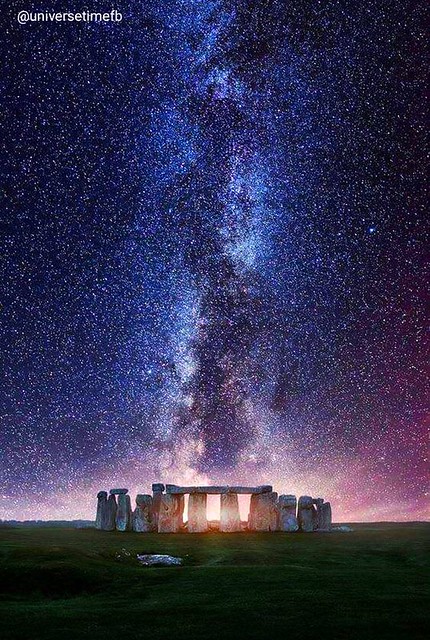 Stonehenge and Milky Way