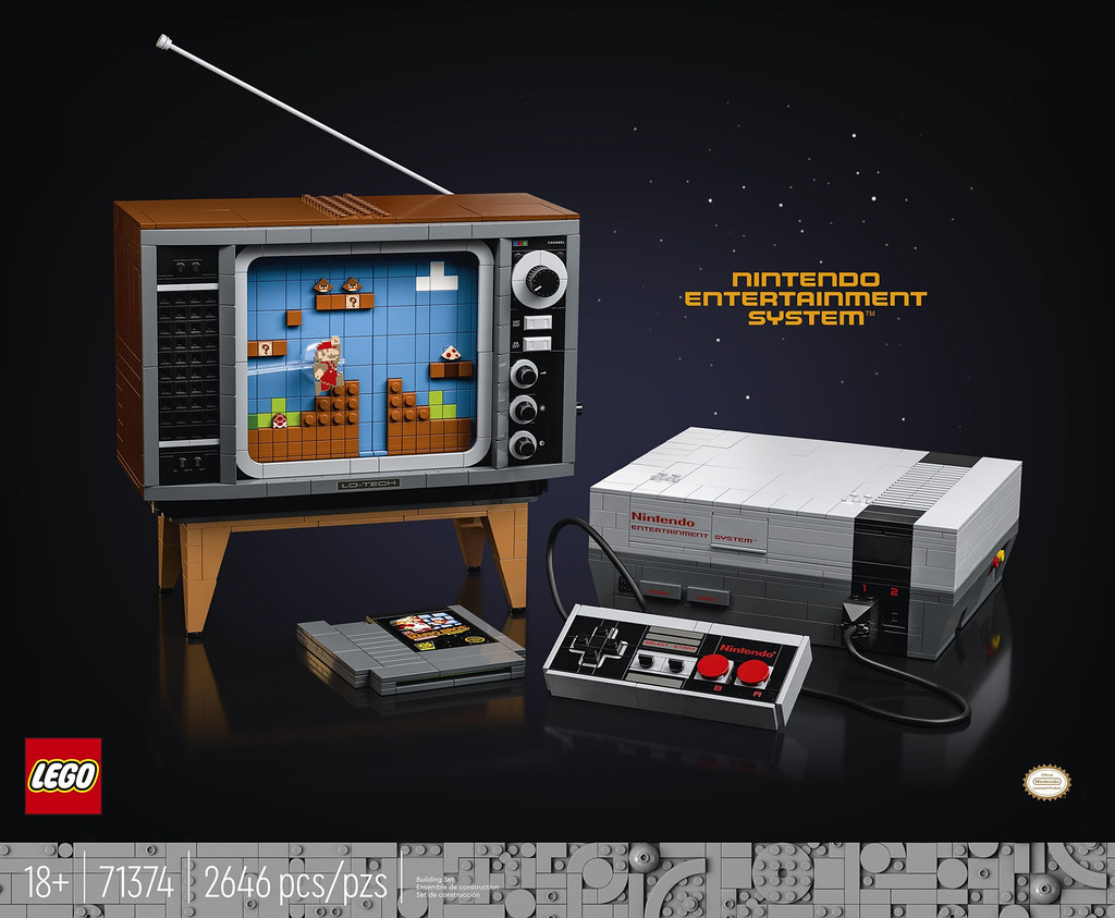 LEGO® set review: 71374 Nintendo Entertainment System