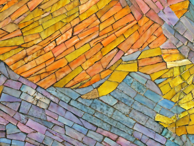 Dream Garden Mosaic (detail), Philadelphia