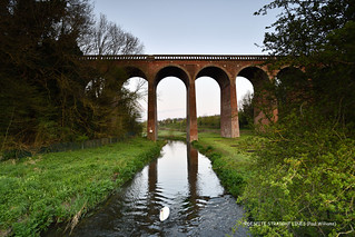 Eynsford Viaduct at sunrise  -  (Published by GETTY IMAGES)