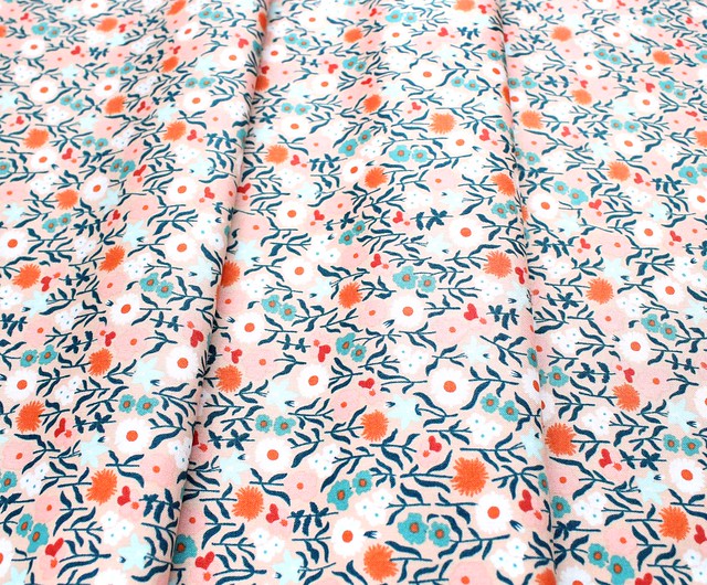 Felicity Fabrics Hemma in Turquoise 610049