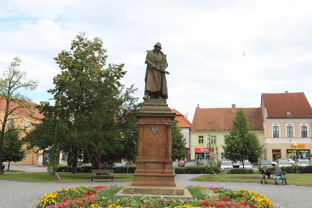 socha Jana Žižky v Čáslavi