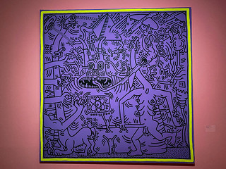 Untitield in Act UP NOW! Room by Keith Haring