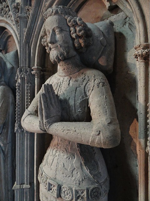 ca. 1389 - 'Gerhard I von Jülich, Graf von Berg & Ravensberg (+1360) & Margarete von Berg-Ravensberg (+1389)', Altenberger Dom, Altenberg, Odenthal, Nordrhein-Westfalen, Germany