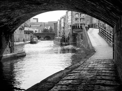 birmingham canal canalbridge birminghamcanal blackandwhite monochrome