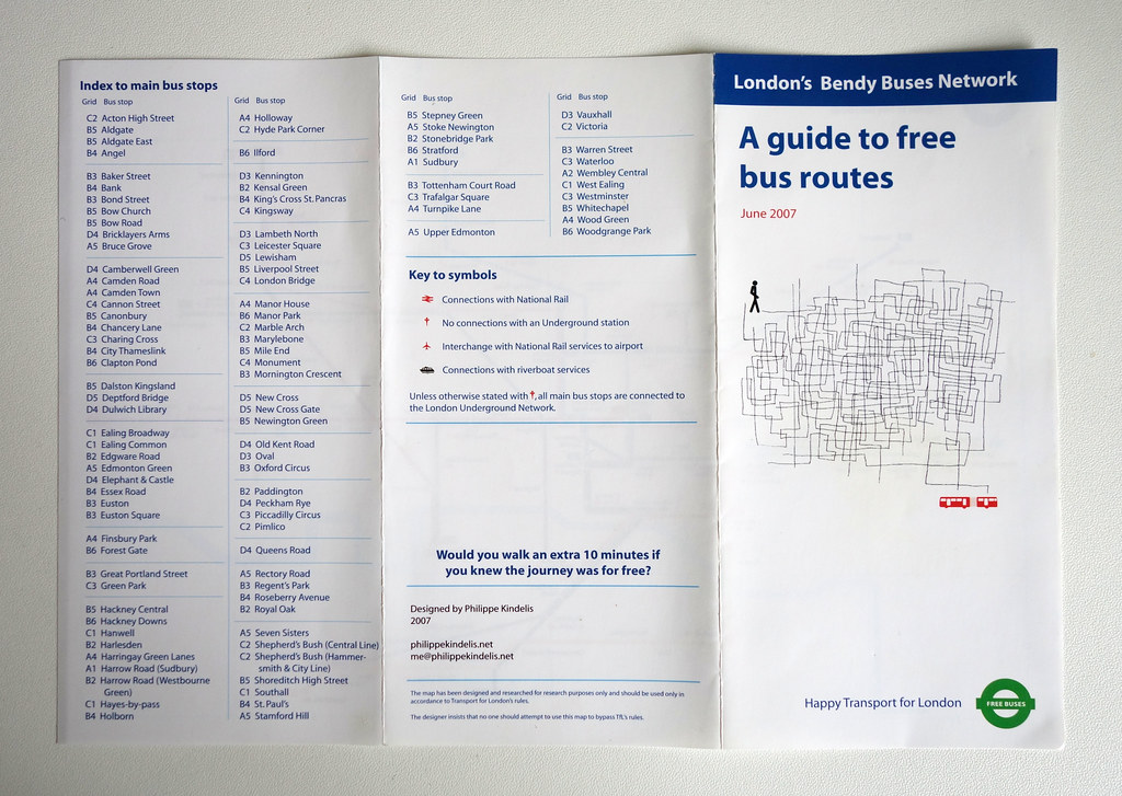 free bus routes front