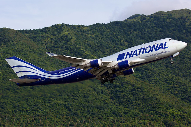 National Airlines | Boeing | 747-428(BCF) | N919CA | Hong Kong International (Chek Lap Kok) Airport | Hong Kong