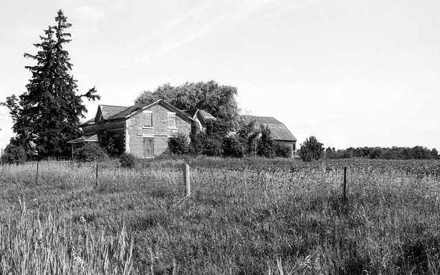 Abandoned Highway 10 Farm House Saturday July 24