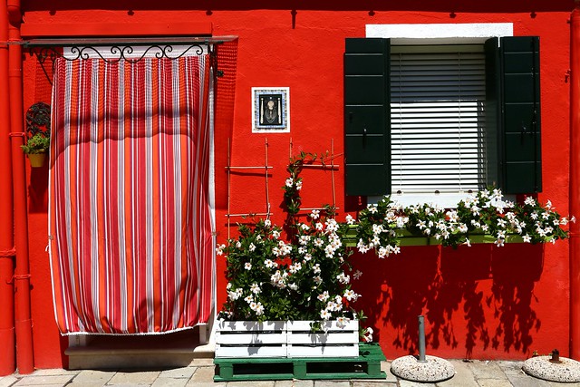 La casa rossa, Burano, Venezia (Explored 28/7/2020)