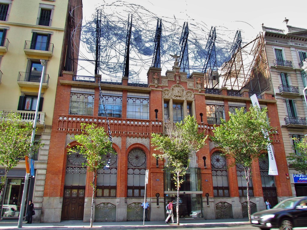 Fundació Antoni Tàpies, Antoni Tàpies Foundation, Barcelona, Spain