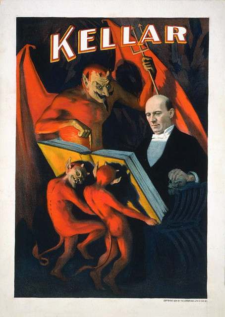Ad for Harry Kellar Magic Show, 1894