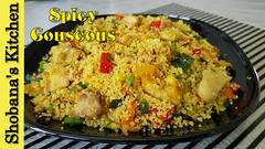 Chicken & Mixed Vegetable Couscous / High Protein & Healthy Recipe / Shobanas Kitchen
