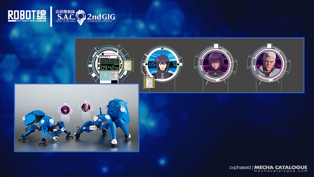 They're Back With More! The Robot Spirits &lang;Side GHOST&rang; Tachikoma (Ghost in the Shell S.A.C. 2nd GIG/SAC_2045)