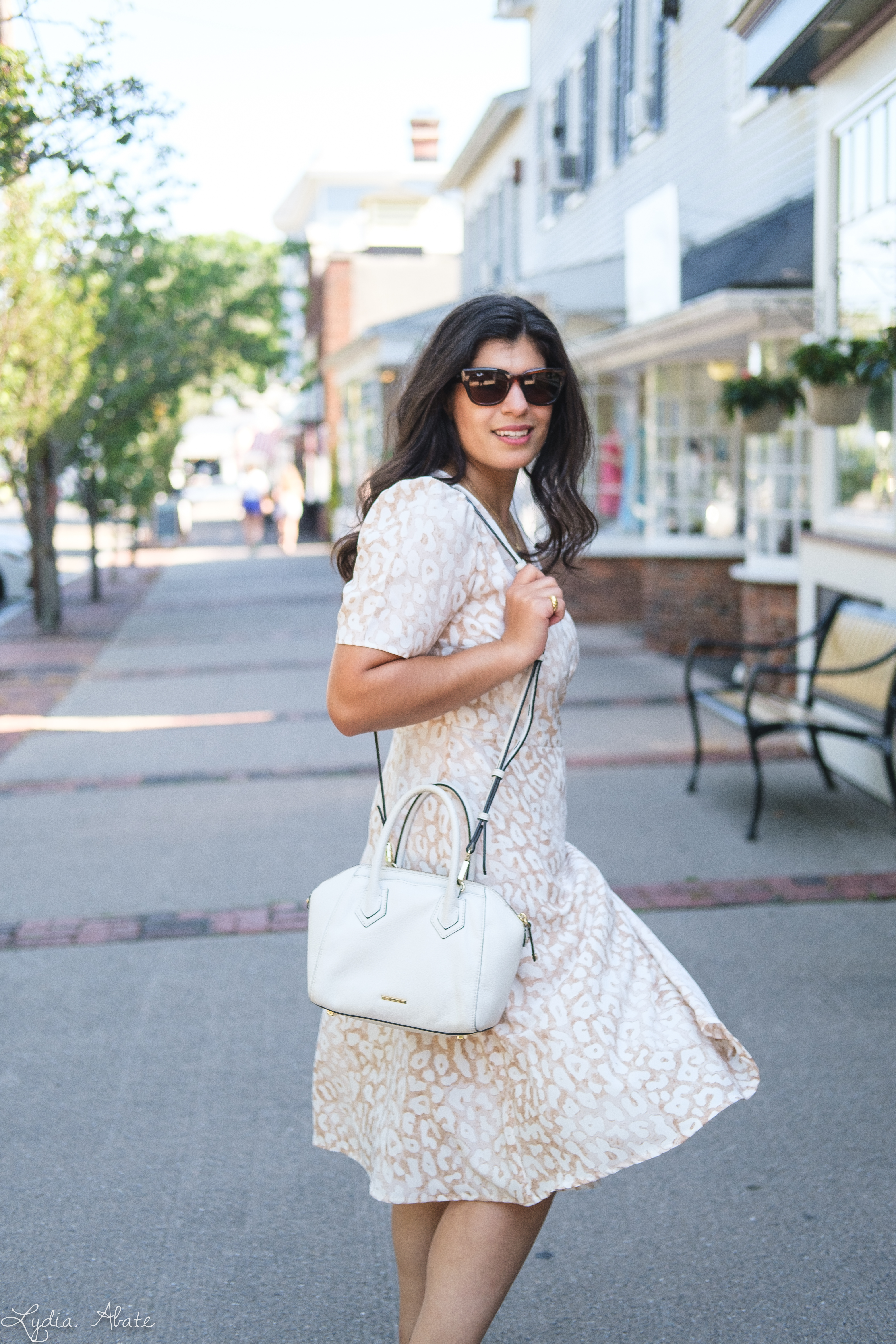 beige leopard dress, white bag, slide sandals, aries necklace-10.jpg