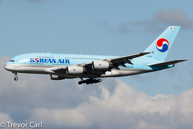 Korean Air | HL7628 | Airbus A380-861 | JFK | KJFK
