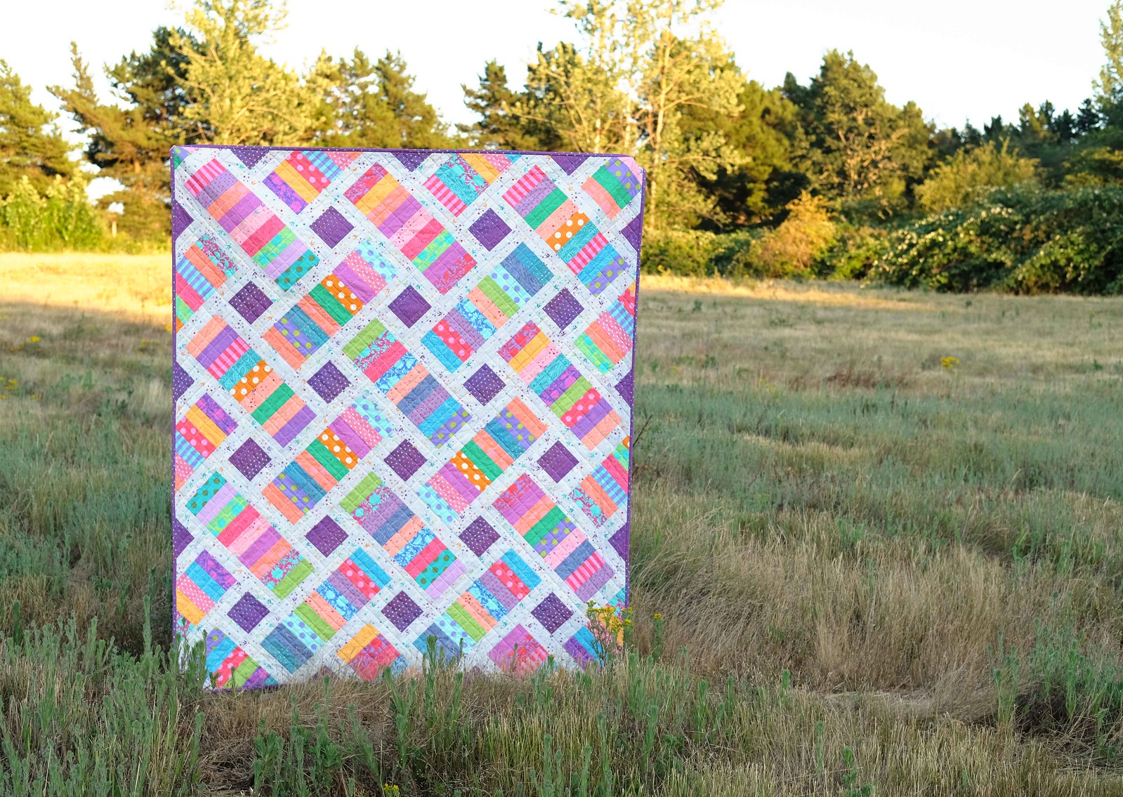 The Iris Quilt Pattern - Kitchen Table Quilting