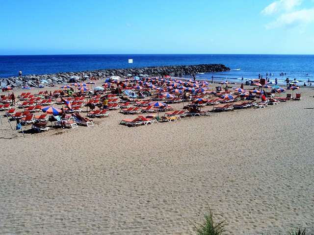 Playa del Ingles - Gran Canaria (antes de la pandemia)