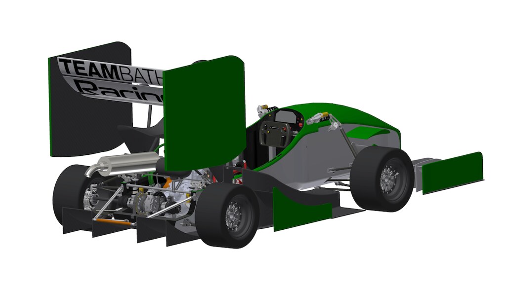 Team Bath Racing 2020 racing car