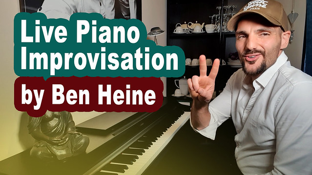 Live Piano Improvisation - Ben Heine