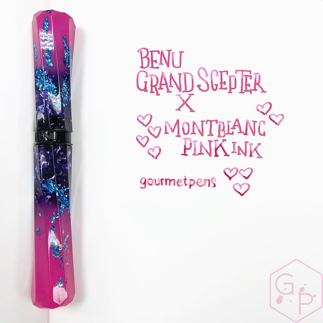 Benu Grand Scepter $110 Pen that Sparkles and Glows For The Kid In Us! 13