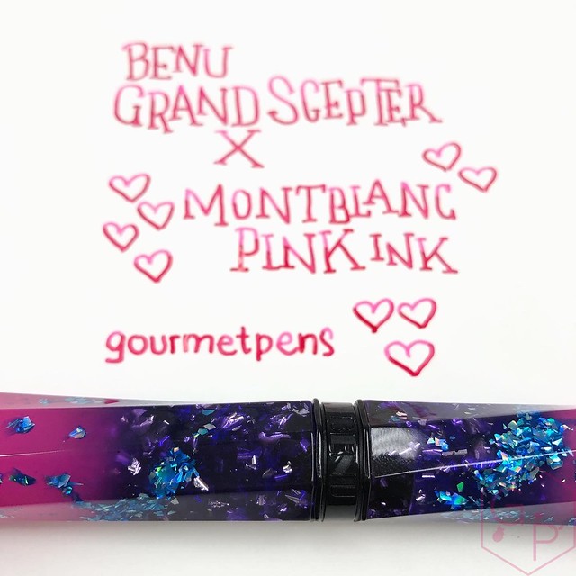 Benu Grand Scepter $110 Pen that Sparkles and Glows For The Kid In Us! 8
