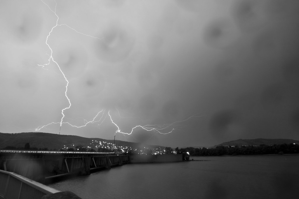 Thunderstorm over the Danube