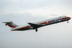 Aero Lloyd MD-87 D-ALLI GRO 31/08/1989