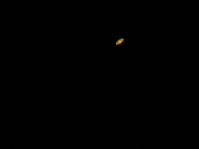 Saturne et ses anneaux vue de Paris 29 juillet 2020 Nikon coolpix p900