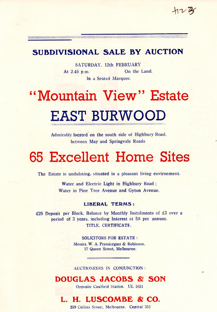 Advertisement for 