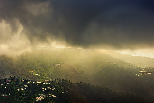 chail himachal monsoon cloudy mountains hills rain sunset shimla travel